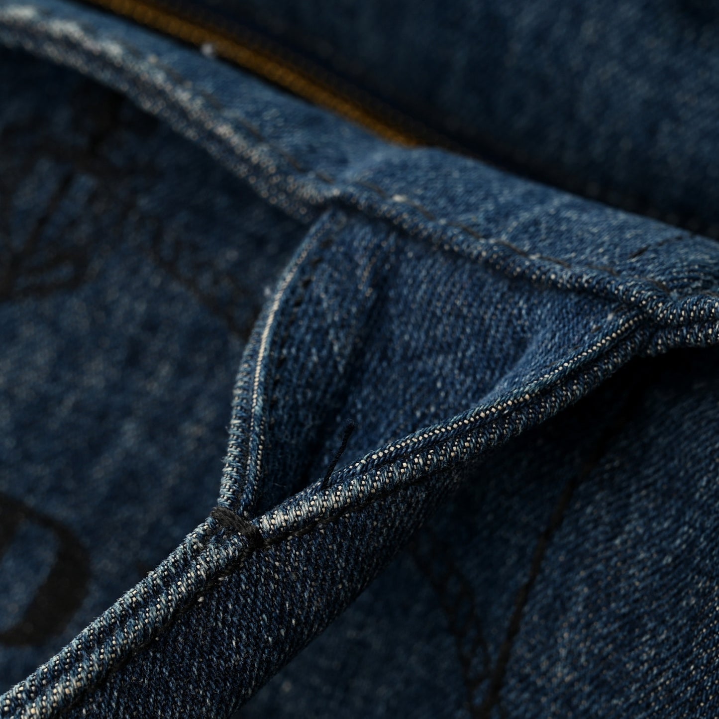 Denim Canapa Logo Tote Bleu