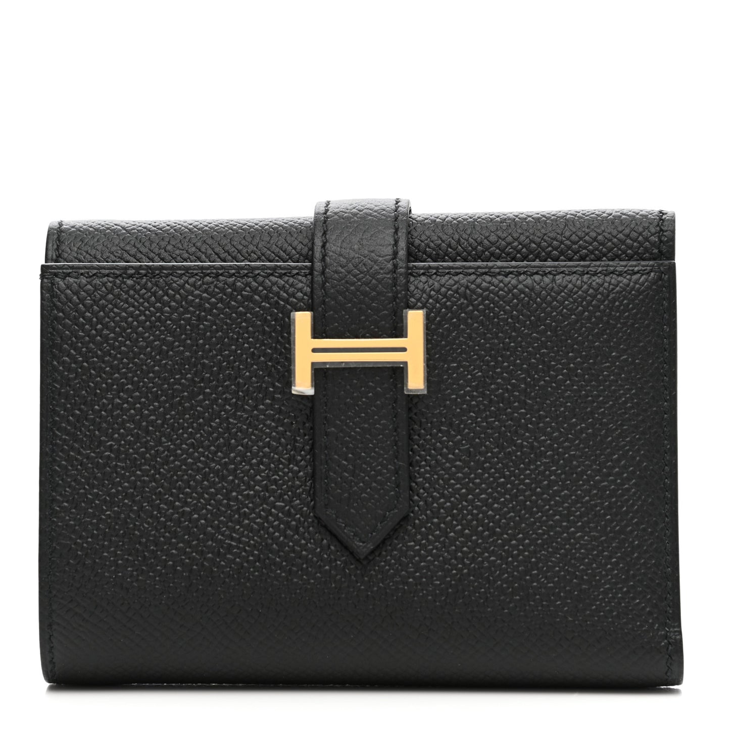 Epsom Tri-Fold Compact Bearn Wallet Black