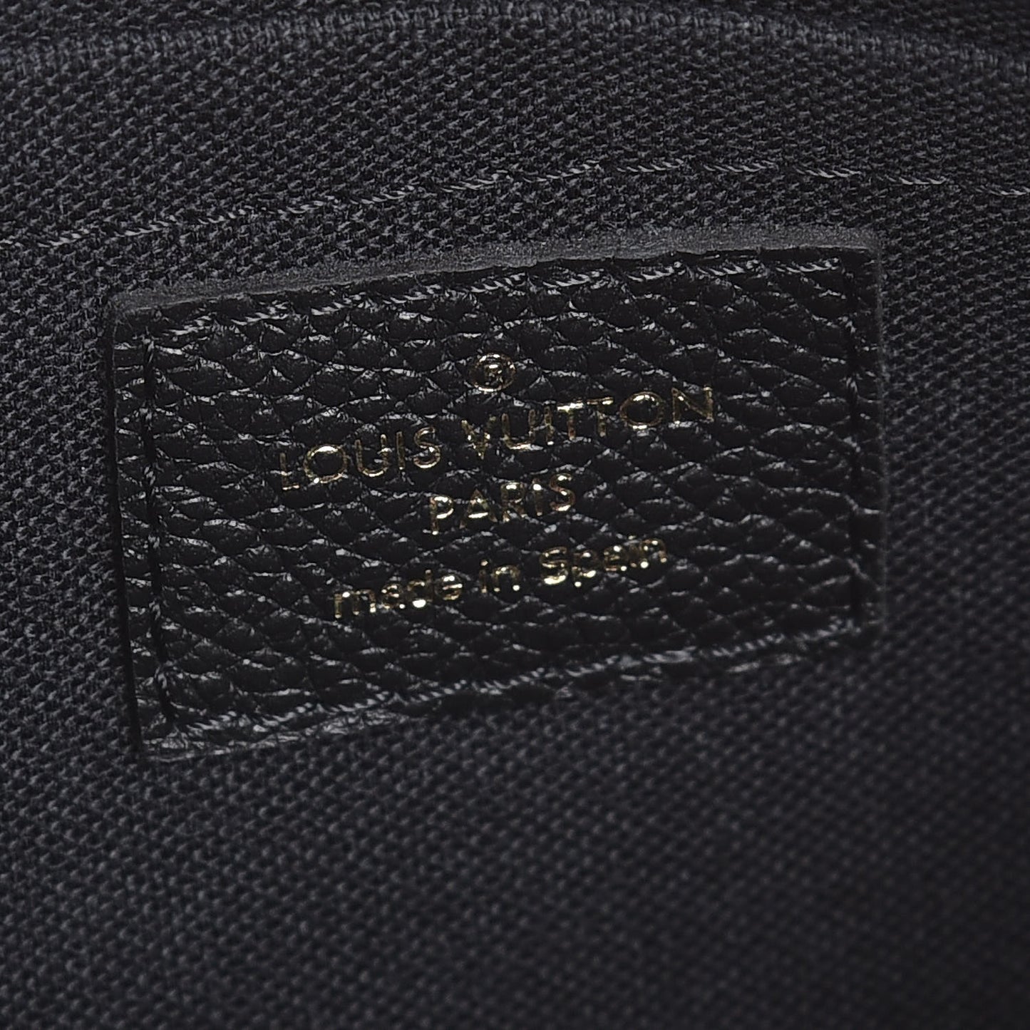Monogram Pallas Clutch Black