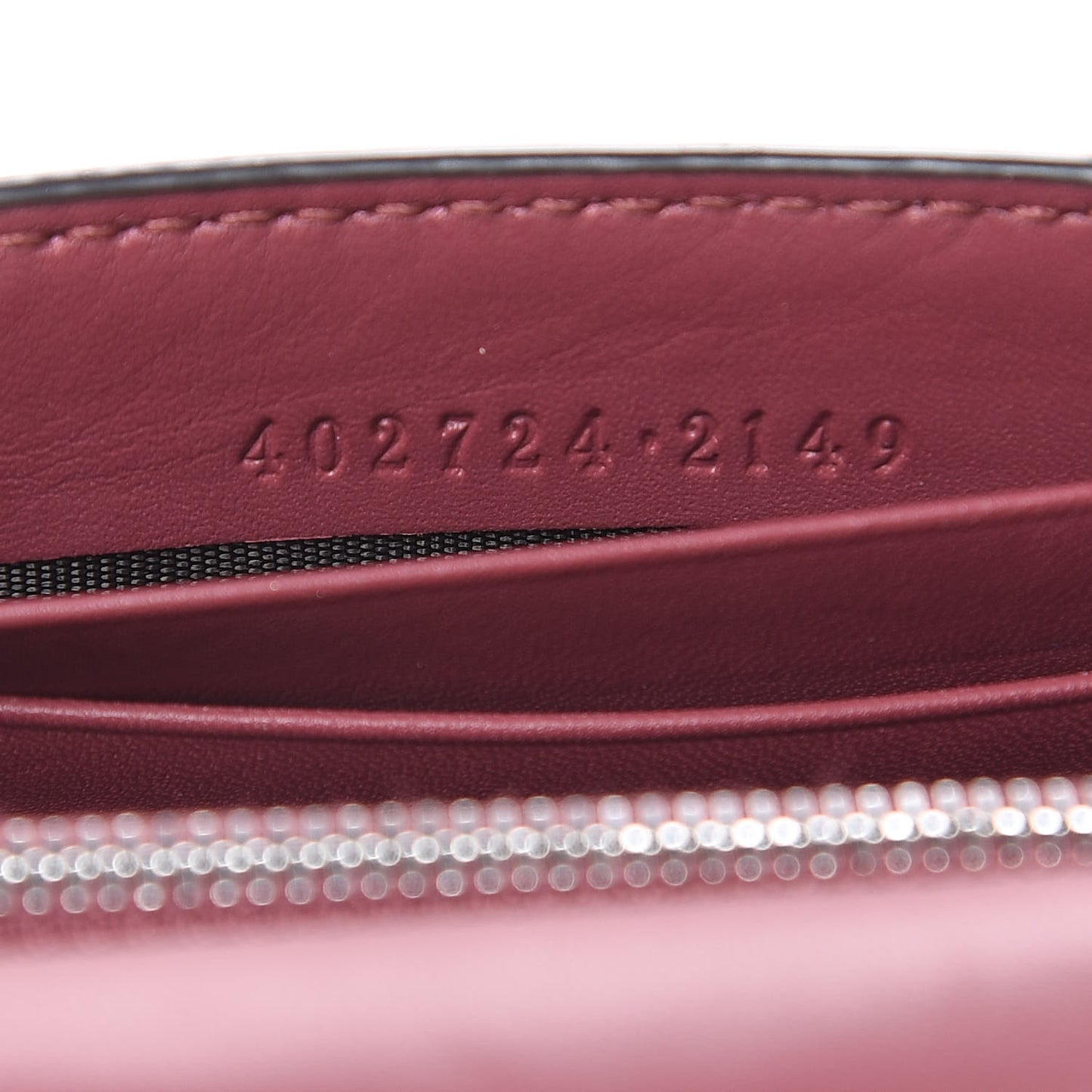 GG Supreme Monogram Blooms Chain Wallet Beige Multicolor Dry Rose