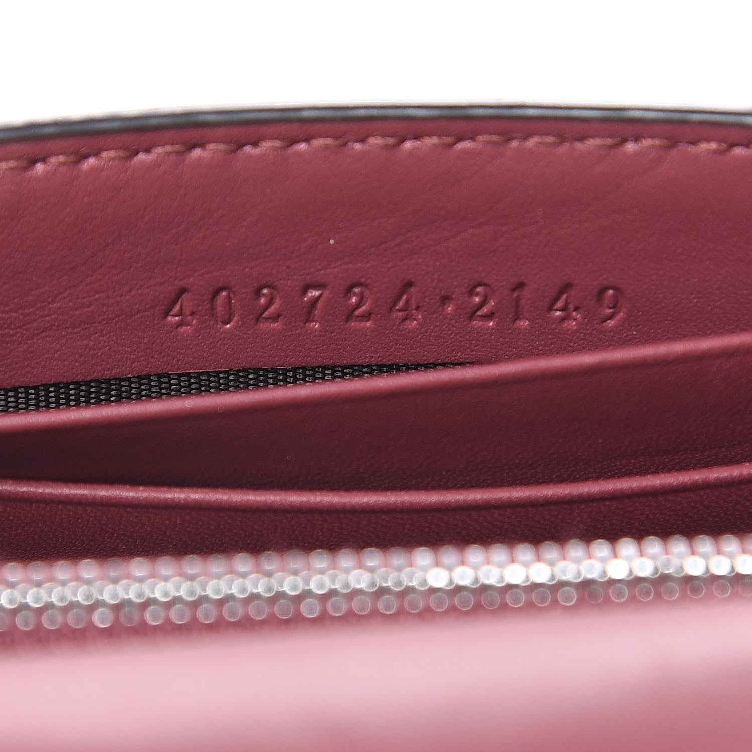 Gucci GG Supreme Monogram Blooms Chain Wallet Beige Multicolor Dry Rose 7 of 13