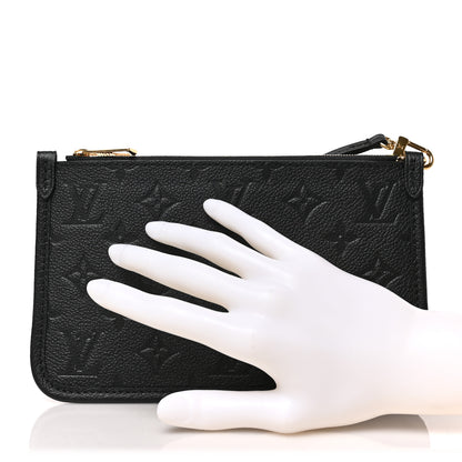 Louis Vuitton Empreinte Carryall PM Pochette Black 2 of 6
