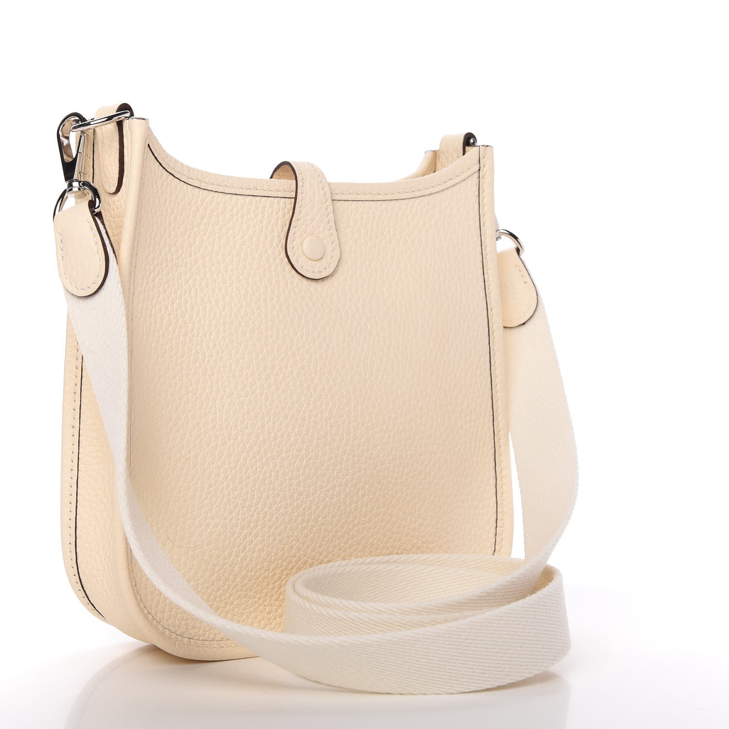 Hermes Taurillon Clemence Amazone Evelyne TPM Nata Craie 3 of 11