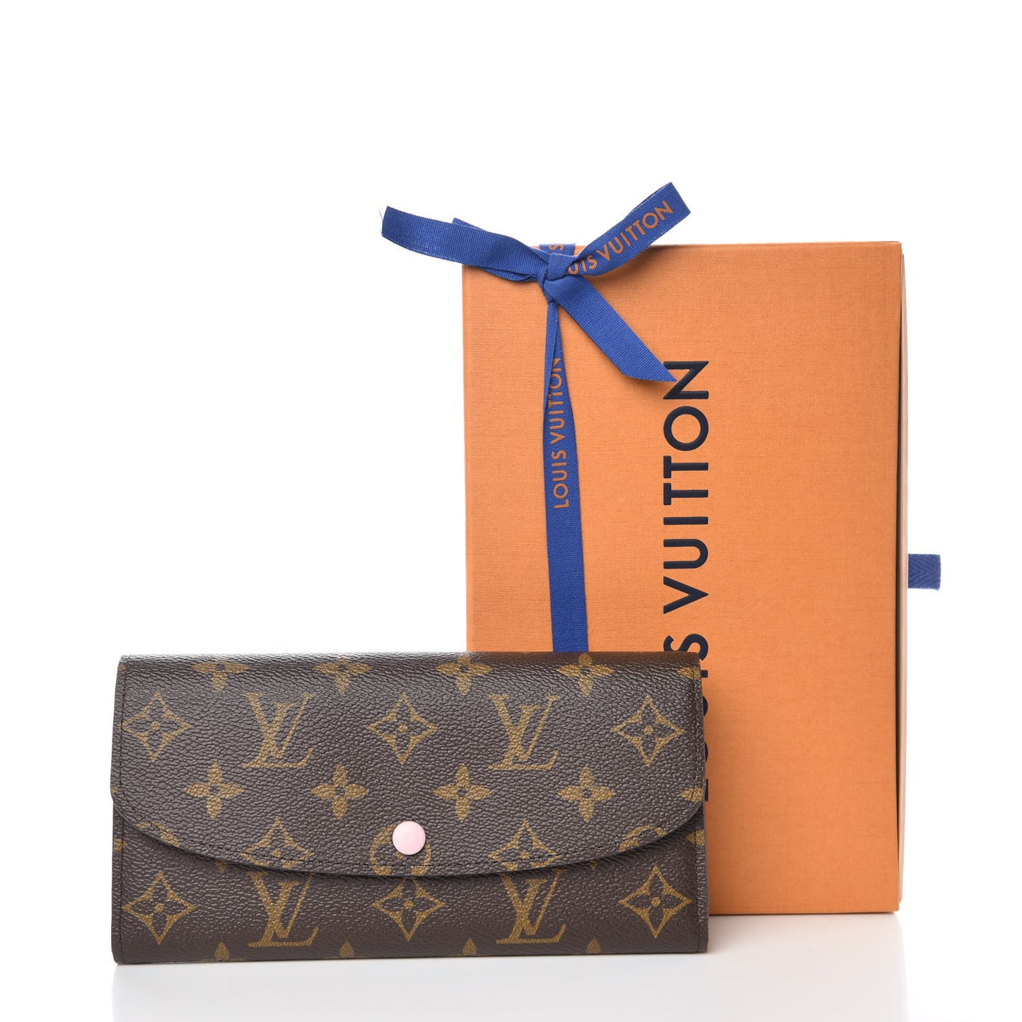 Monogram Emilie Wallet Rose Ballerine