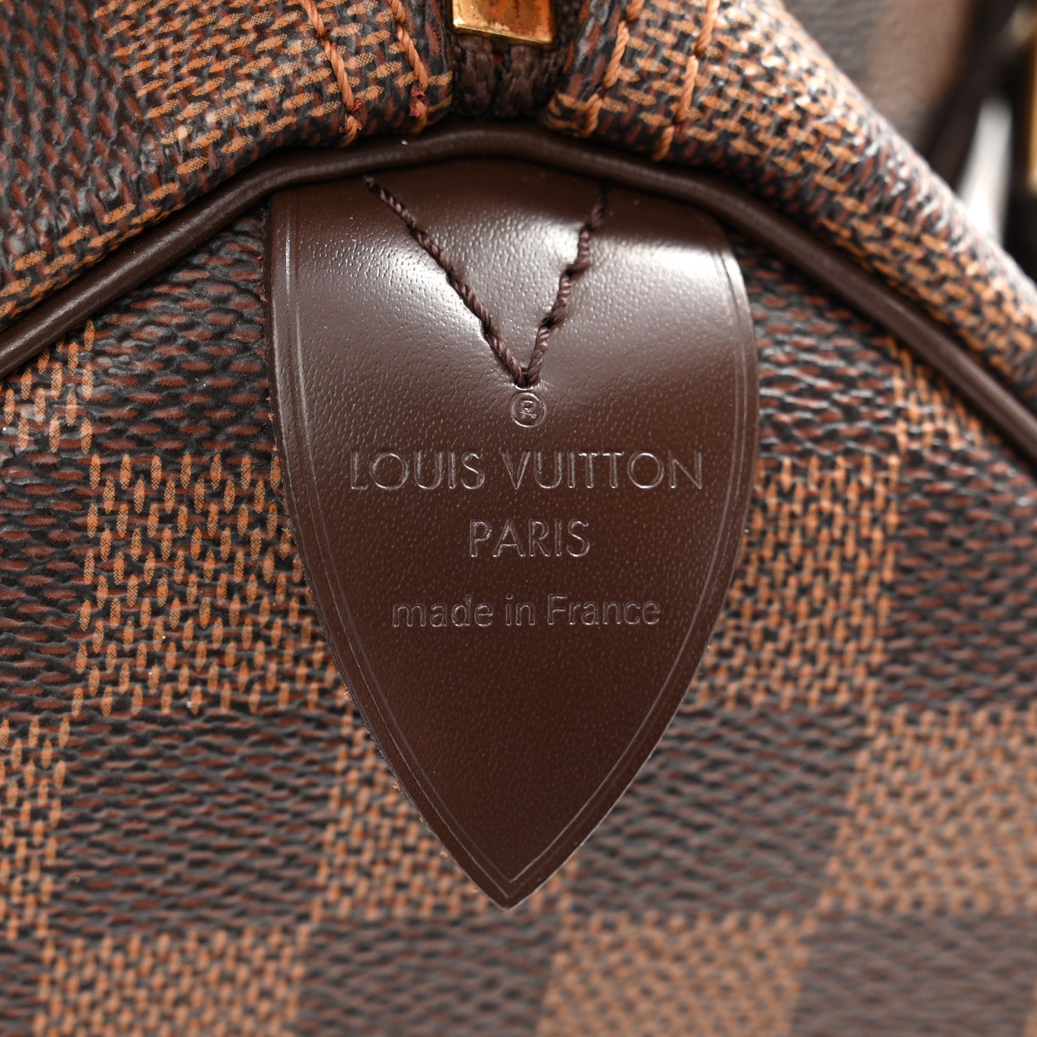 Louis Vuitton Damier Ebene Speedy 25 6 of 10