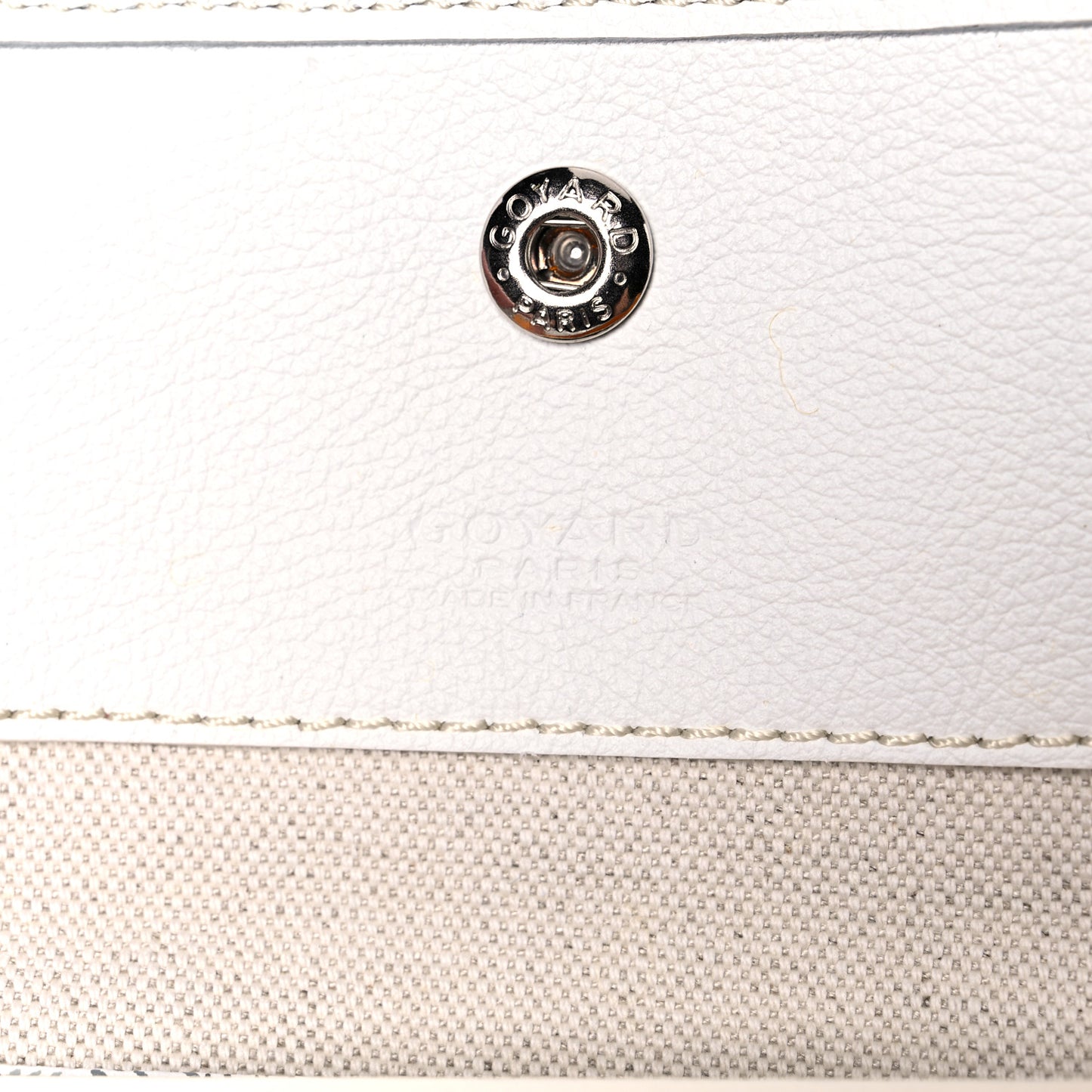 Goyardine Saint Louis PM White