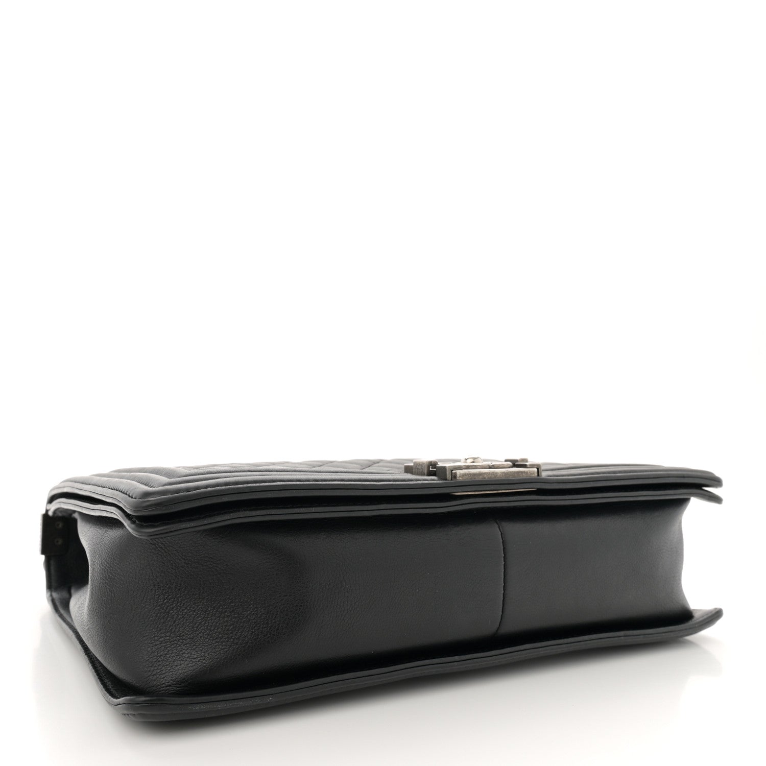 Chanel Calfskin Quilted Large Boy Flap Black 4 of 13