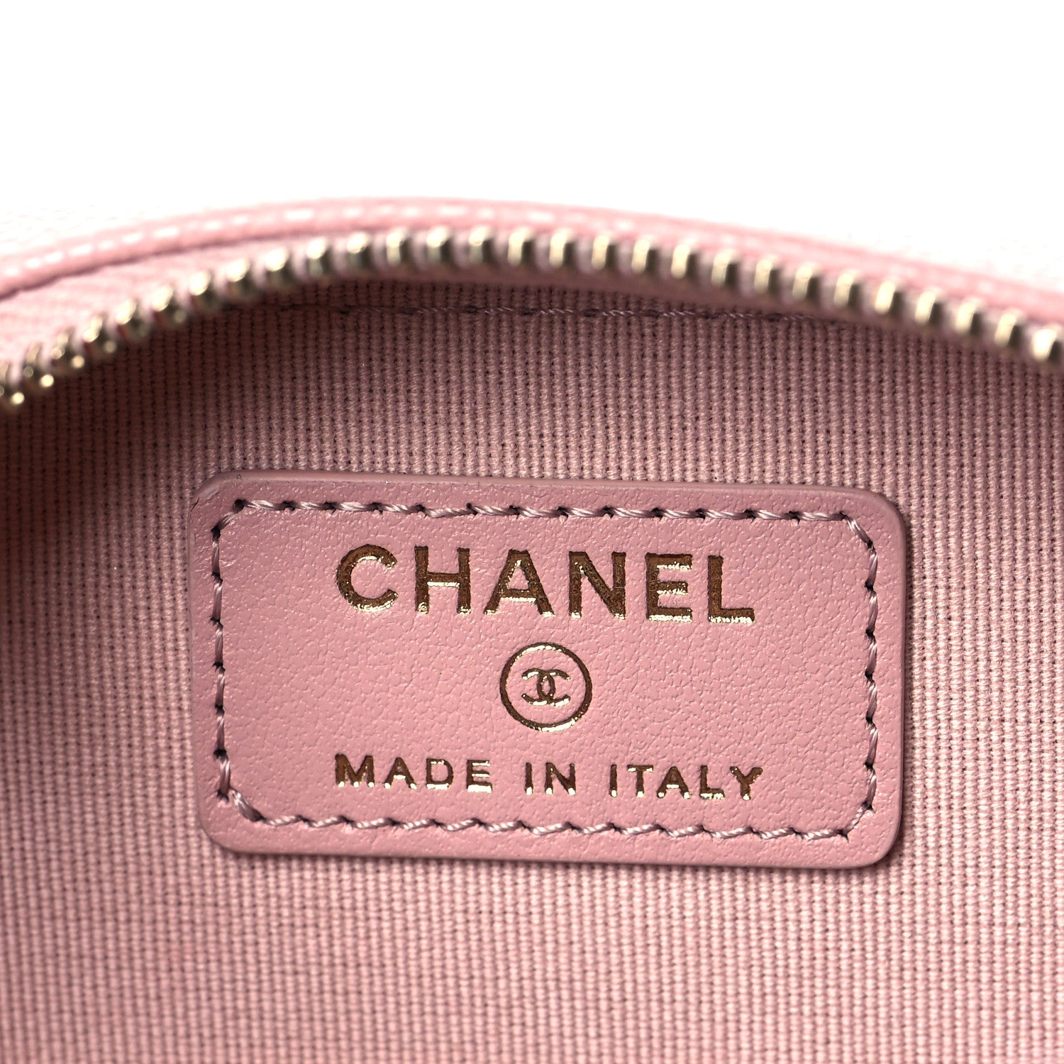 Chanel Caviar Quilted Clutch With Chain Light Pink 5 of 10