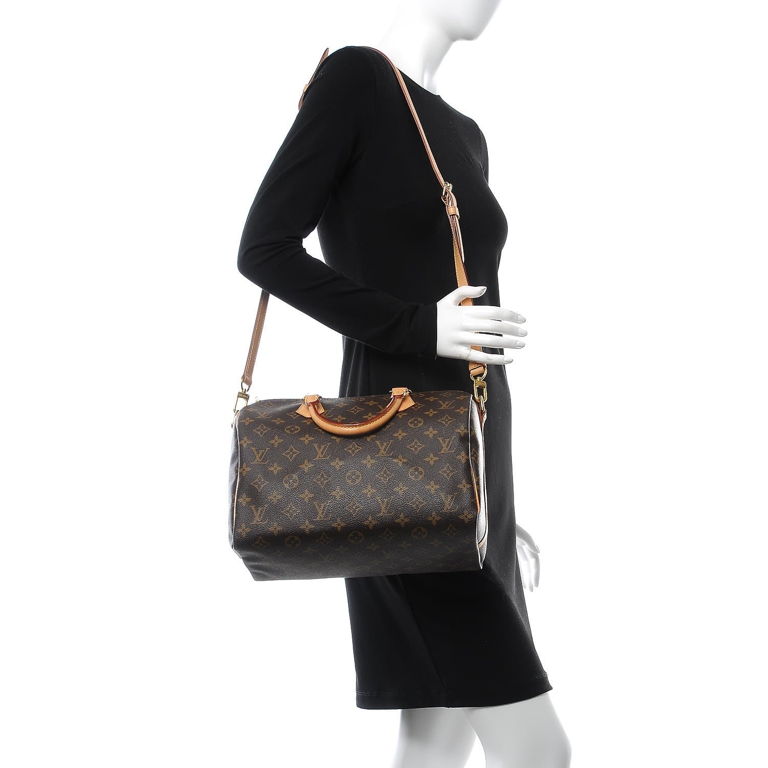 Louis Vuitton Monogram Speedy Bandouliere 30 2 of 10