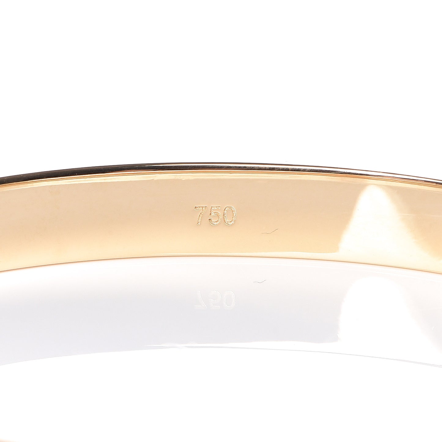 18K Yellow Gold LOVE Bracelet 16