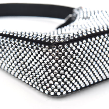 Prada Satin Crystal Mini Re-Edition 2000 Bag Cristal 8 of 10