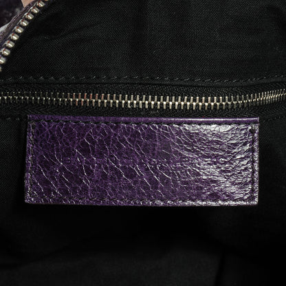 Balenciaga Chevre Giant 21 Silver Hardware Day Hobo Violet 6 of 7
