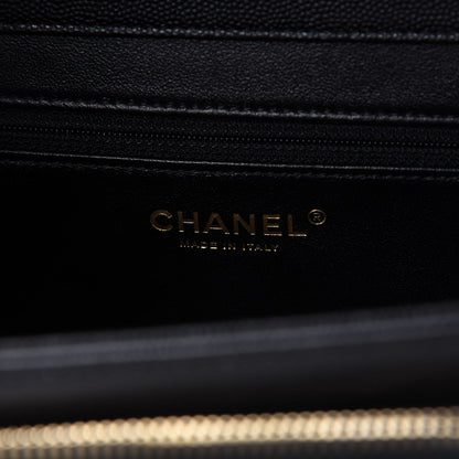 Chanel Caviar Quilted Large Business Affinity Flap Black 8 of 10