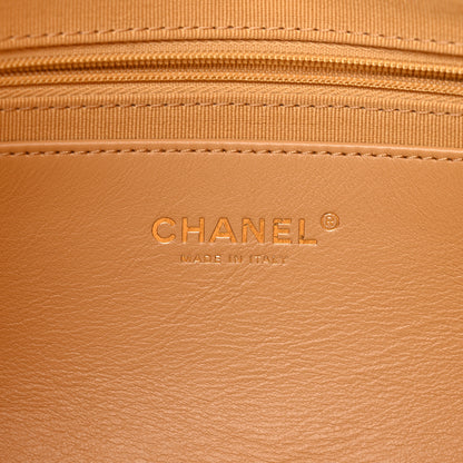 Chanel Suede Calfskin Lambskin Quilted Maxi Hobo Light Brown 6 of 10