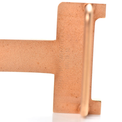 Hermes Polished Constance 24mm Belt Buckle Rose Gold 3 of 3