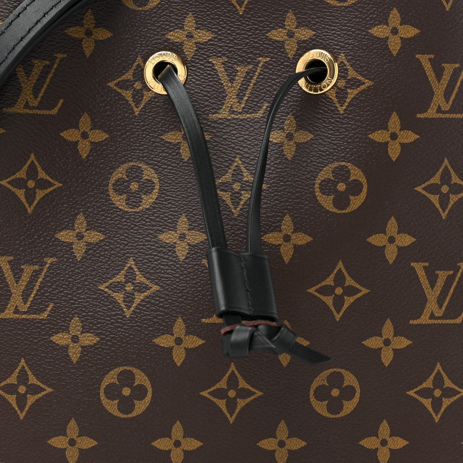 Louis Vuitton Monogram Neonoe MM Black 9 of 14