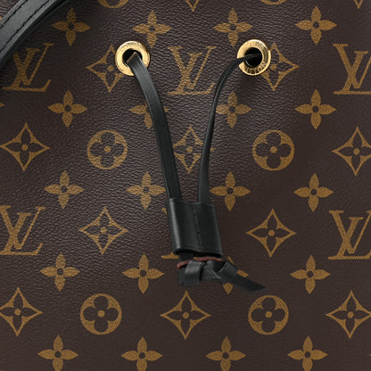 Louis Vuitton Monogram Neonoe MM Black 9 of 14