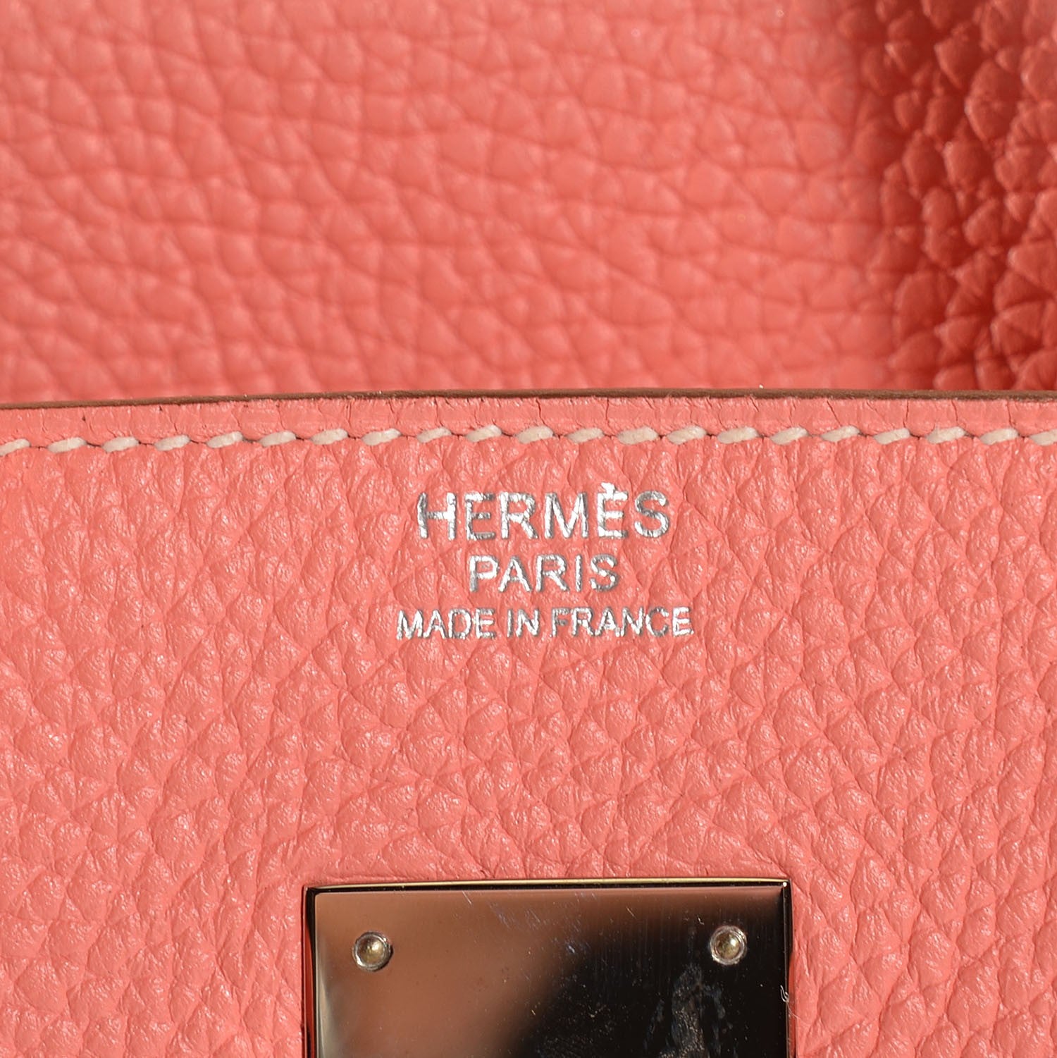 Hermes Taurillon Clemence Birkin 30 Crevette 13 of 28