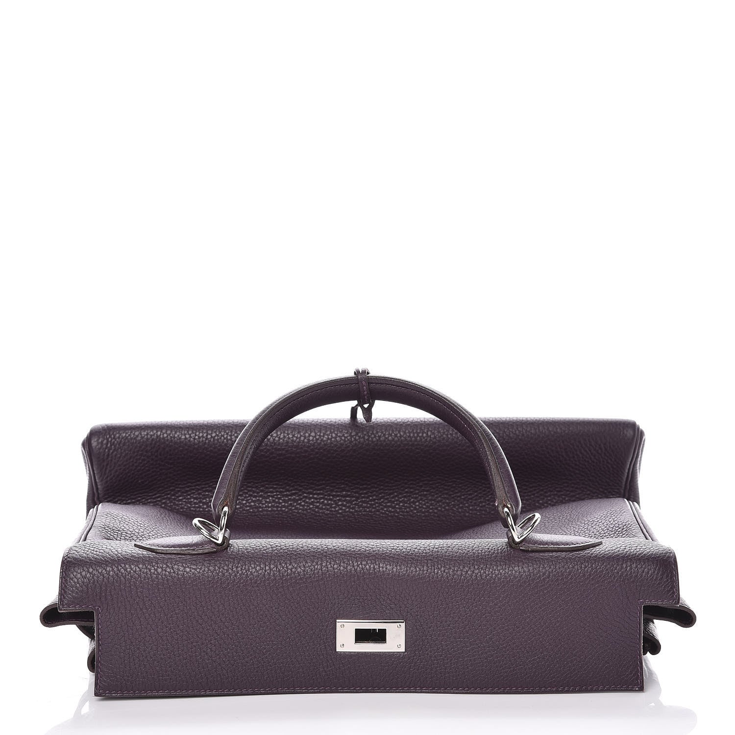Hermes Togo Kelly Retourne 35 Raisin 10 of 51