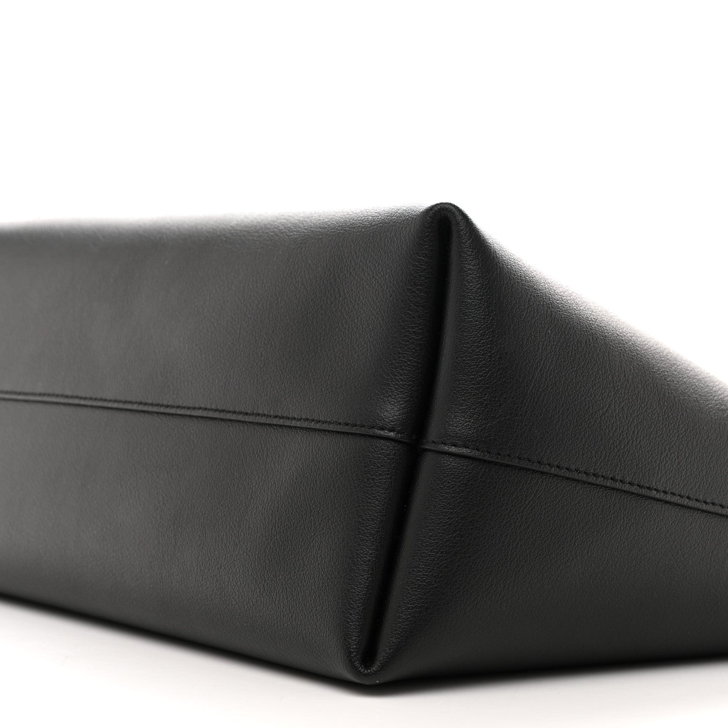 Saint Laurent Calfskin Large Shopping Tote Black 11 of 13