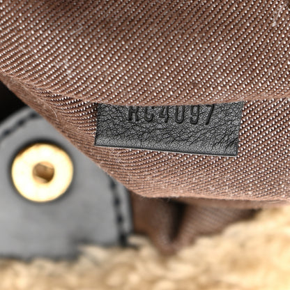 Louis Vuitton Patent Monogram Shearling Sac Thunder 7 of 11