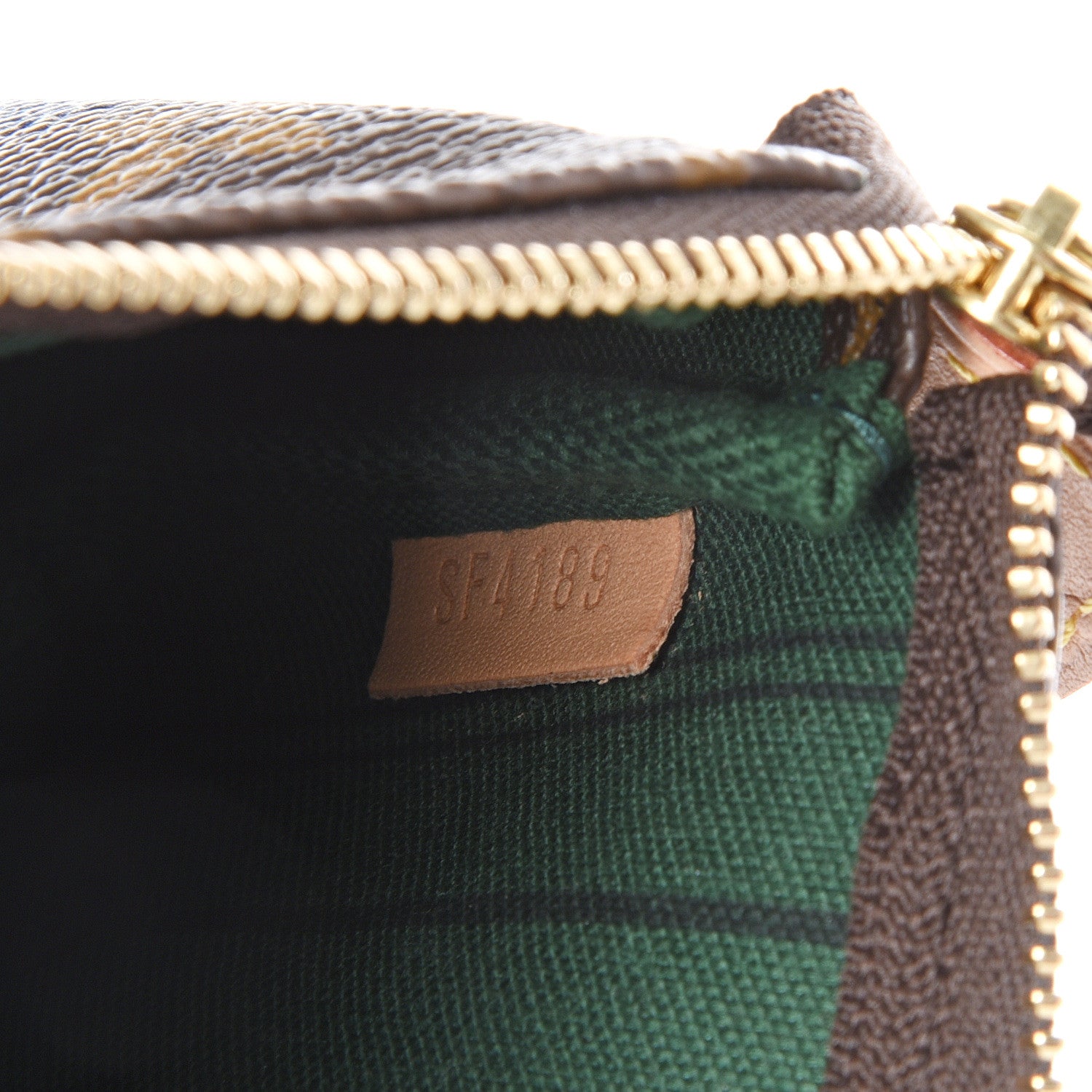 Louis Vuitton Monogram My LV Heritage Mini Pochette Accessories Rouge Blue De France 8 of 9