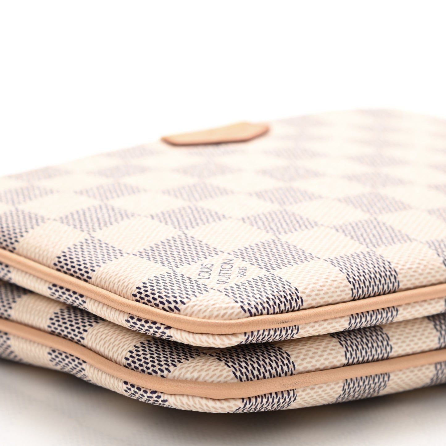 Damier Azur Double Zip Pochette