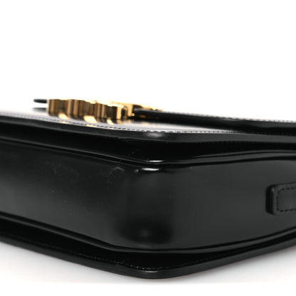 Celine Shiny Calfskin Teen Triomphe Black 11 of 14