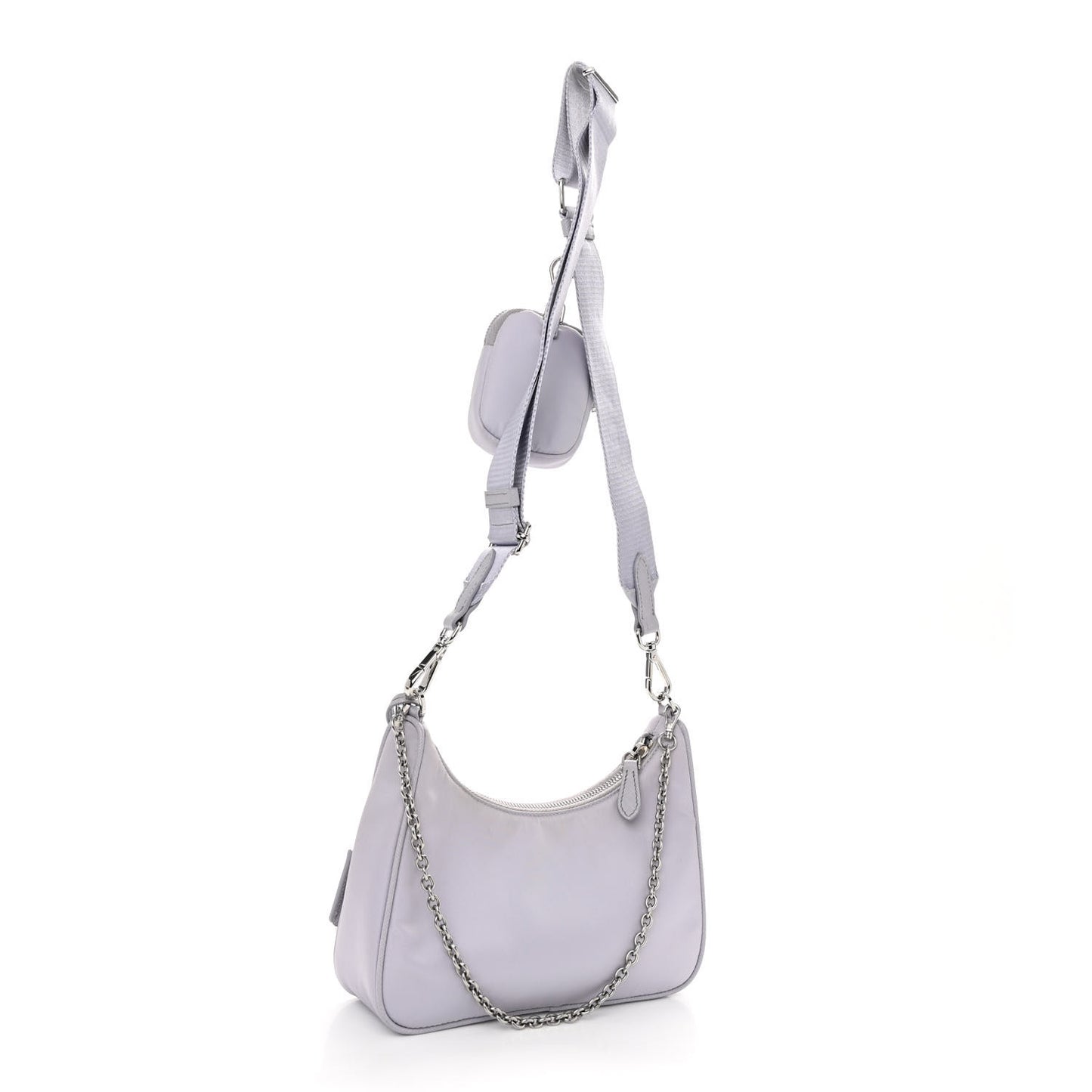 Re-Nylon Saffiano Re-Edition 2005 Shoulder Bag Glicine