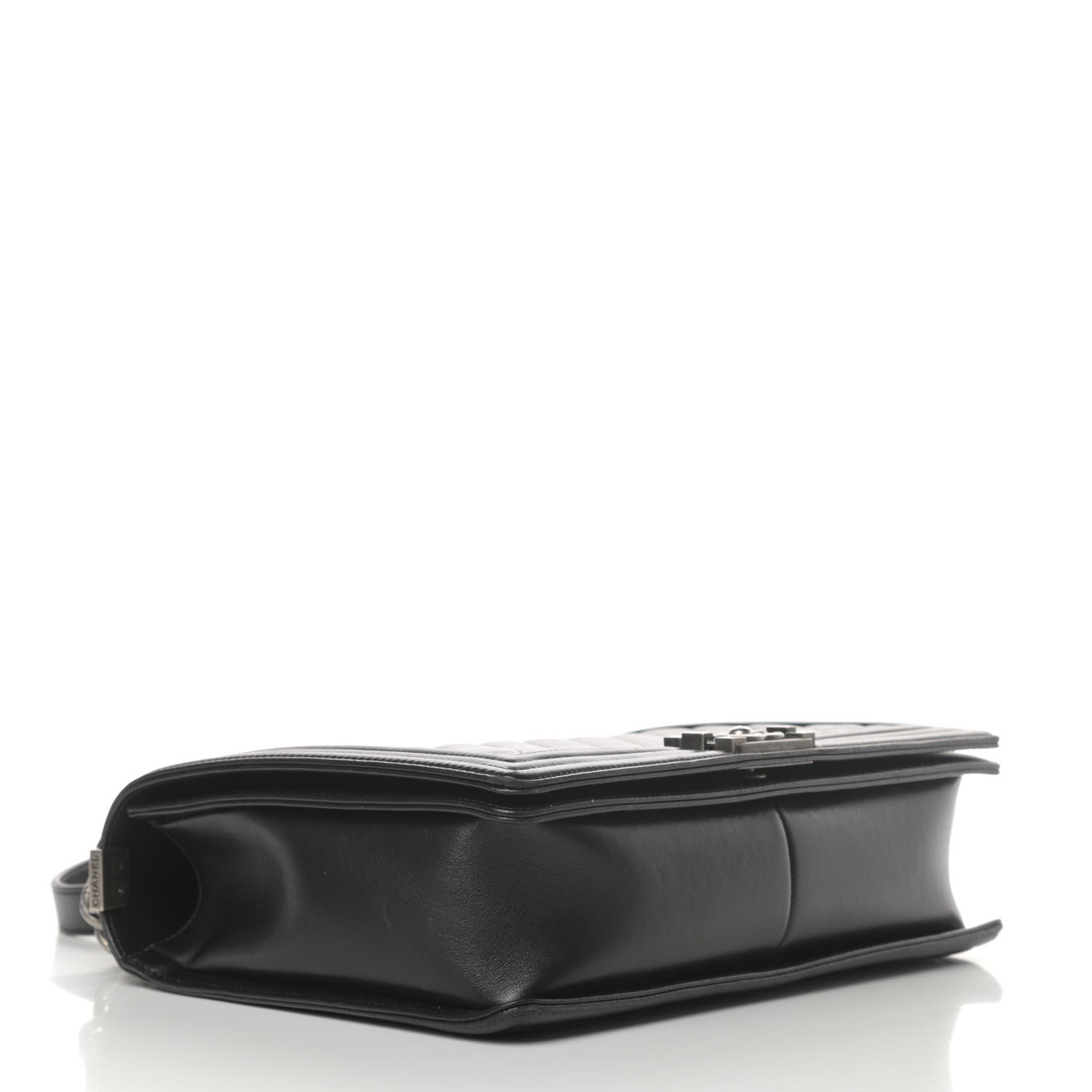 Chanel Lambskin Quilted Large Boy Flap Black 4 of 18
