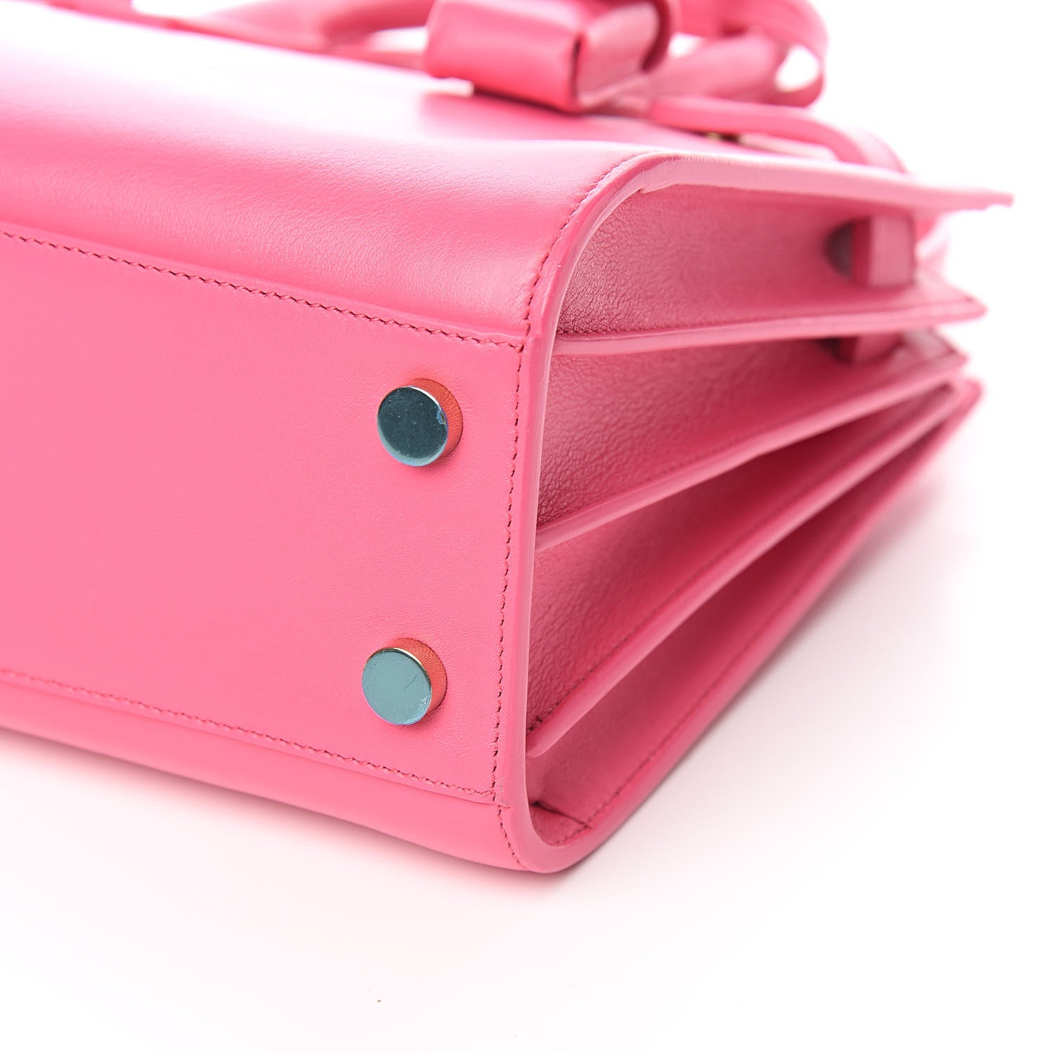 Saint Laurent Calfskin Nano Sac De Jour Rose Clair 8 of 11
