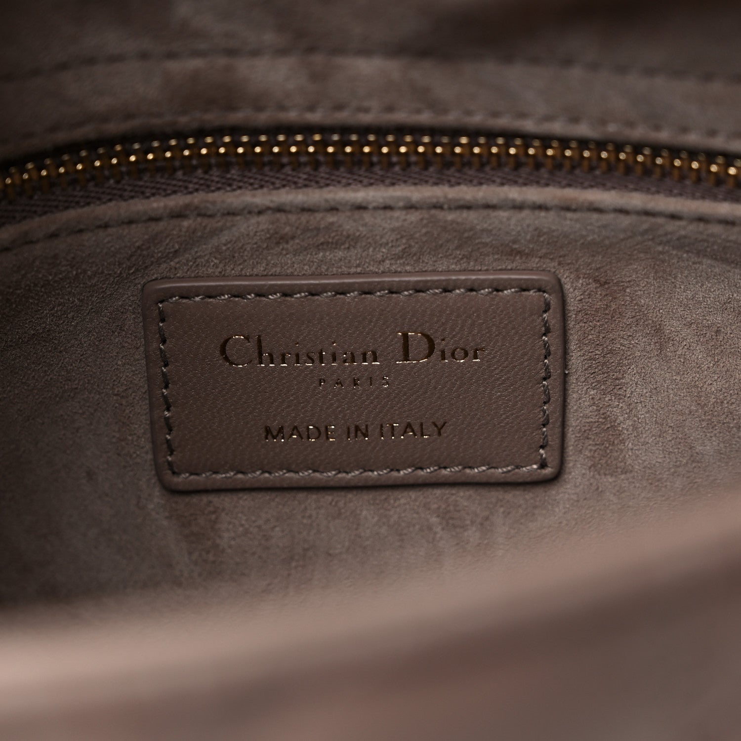 Christian Dior Calfskin Cannage Small My ABCDior Lady Dior Beige 6 of 8