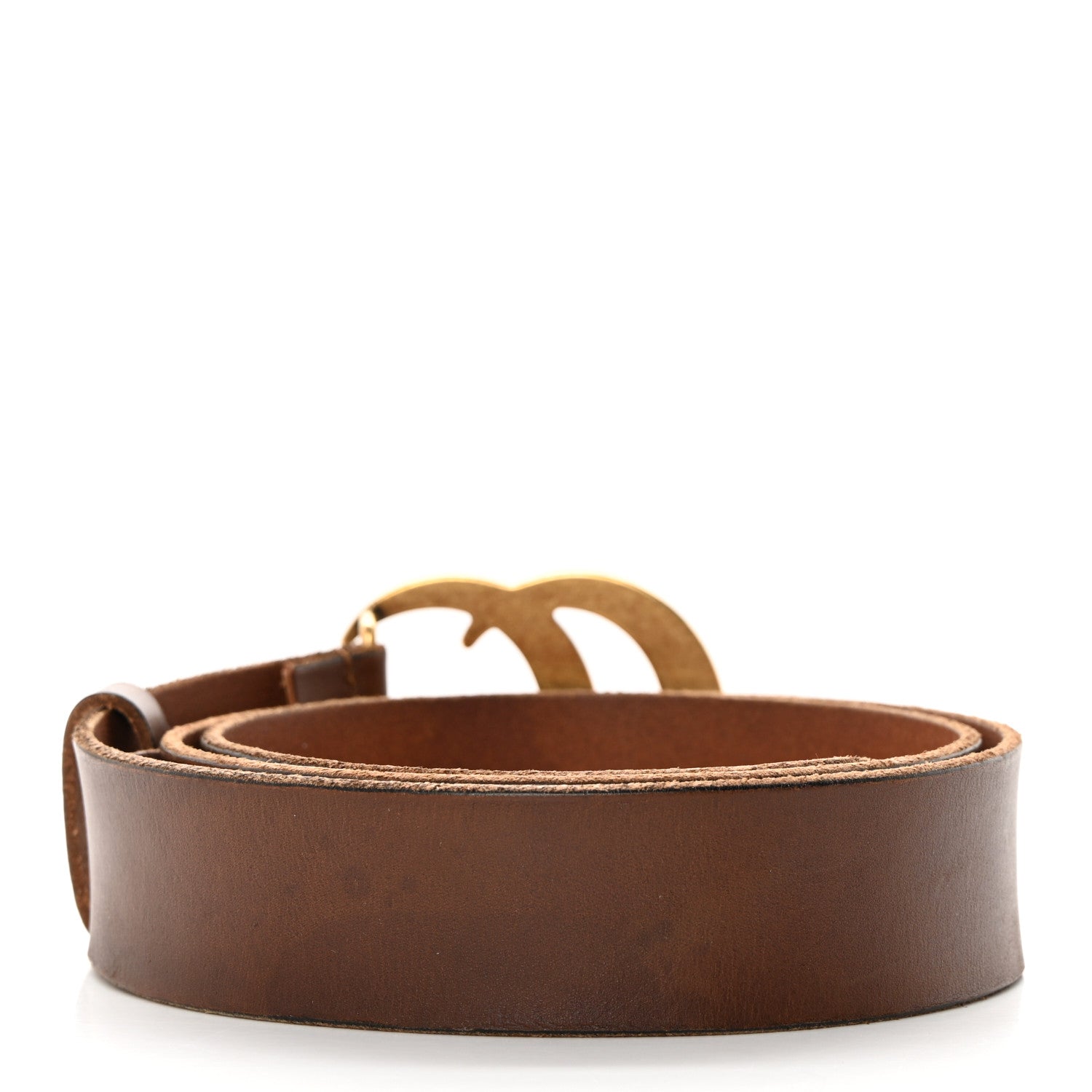 Gucci Faded Calfskin Double G 40mm Belt 95 38 Cuir 2 of 8