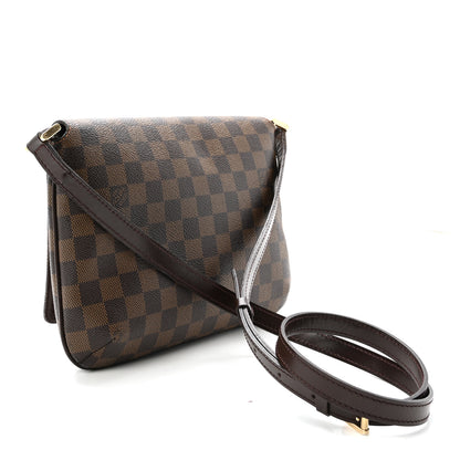 Louis Vuitton Damier Ebene Musette Tango 3 of 9