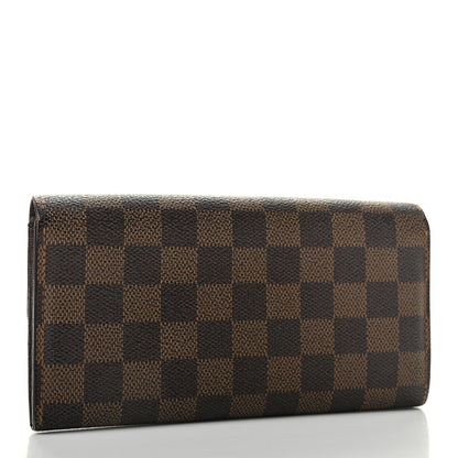 Louis Vuitton Damier Ebene Sarah Wallet 3 of 22