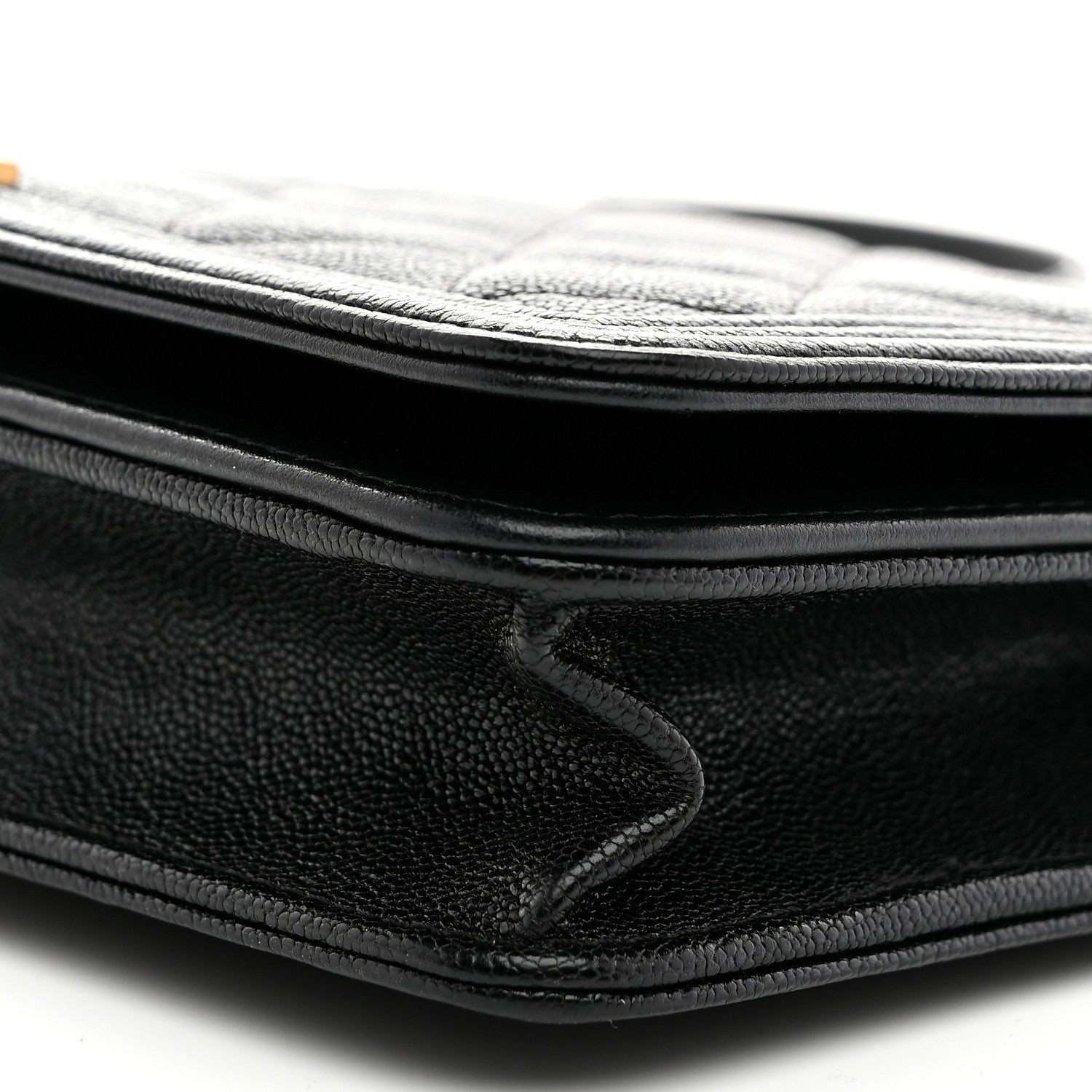 Chanel Caviar Quilted Boy Wallet On Chain WOC Black 11 of 11