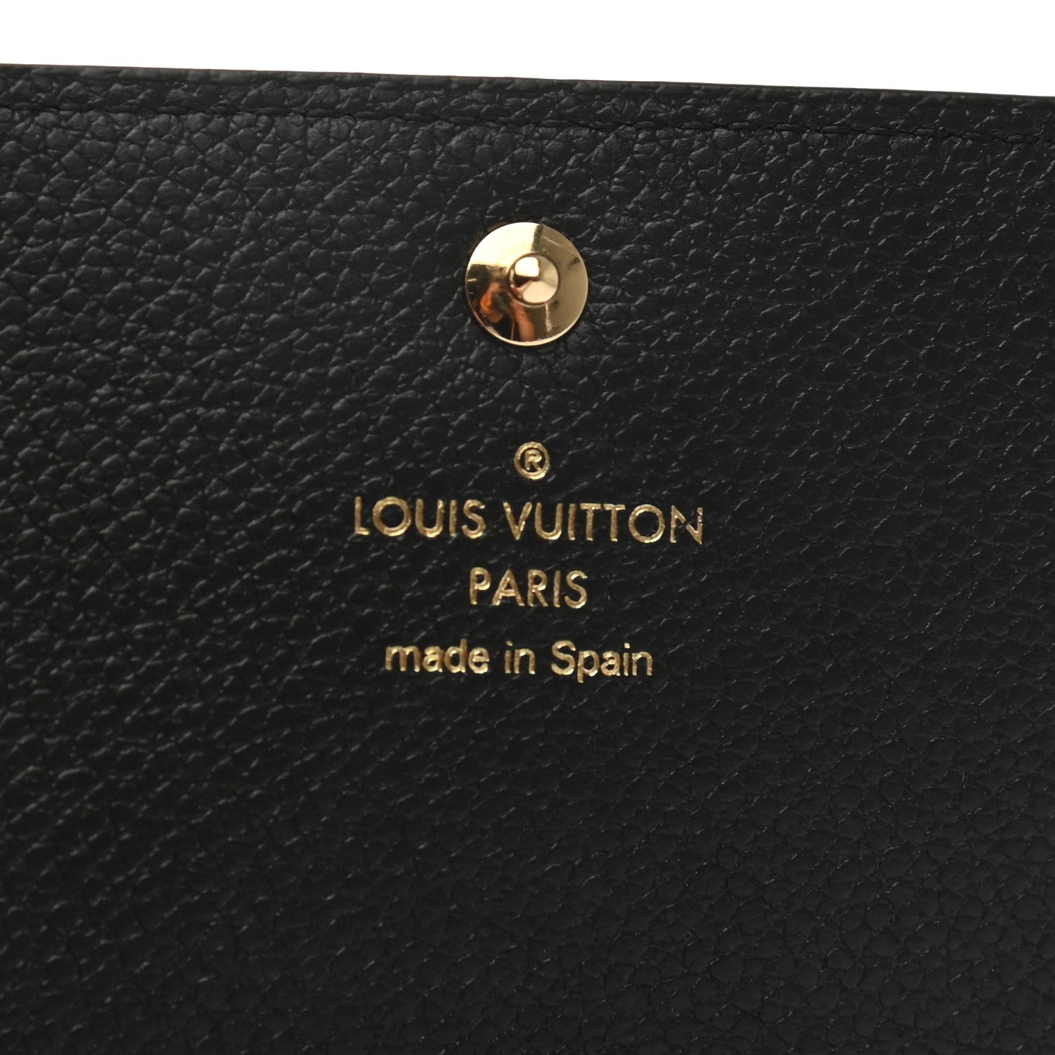 Louis Vuitton Empreinte Business Card Holder Black 6 of 6