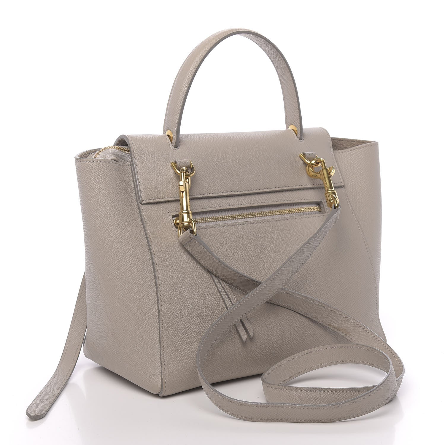 Celine Grained Calfskin Micro Belt Bag Light Taupe 4 of 15