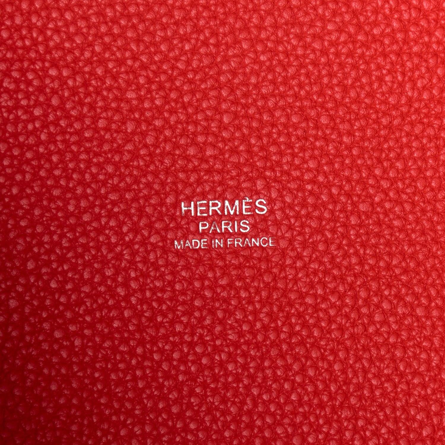 Hermes Taurillon Clemence Picotin Lock 22 MM Rouge De Coeur 5 of 8