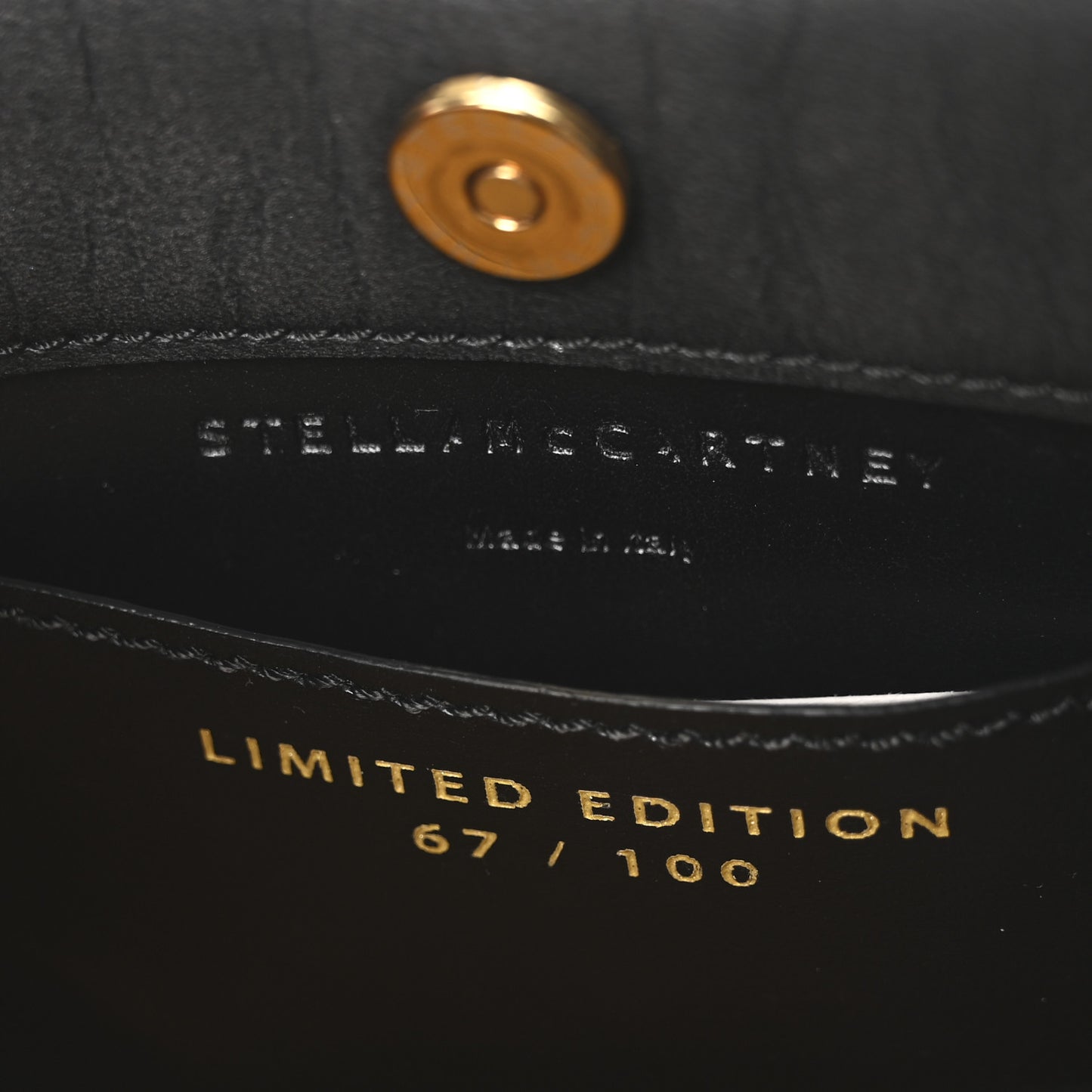 Grained Mycelium Frayme Mylo Shoulder Bag Black