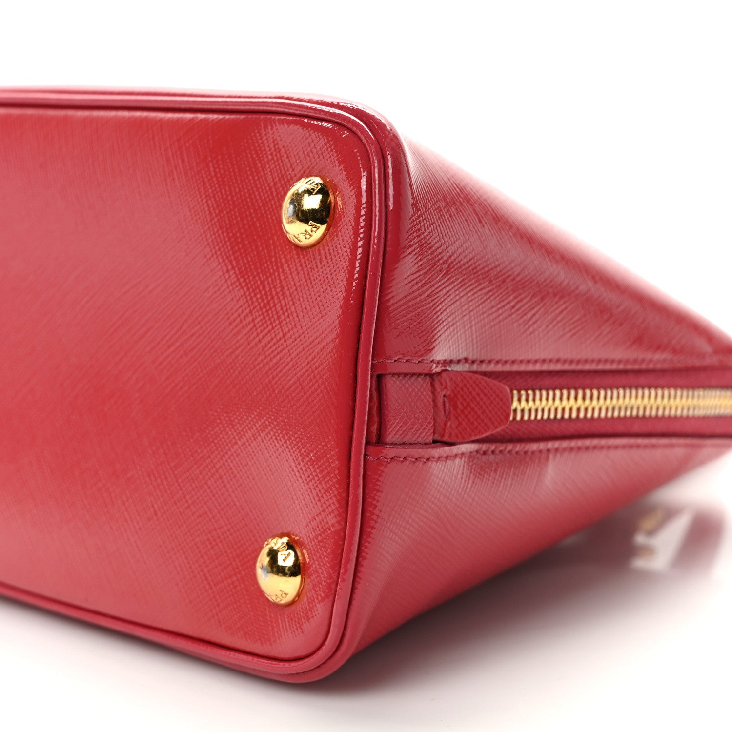 Prada Saffiano Lux Small Promenade Tote Cerise 9 of 11