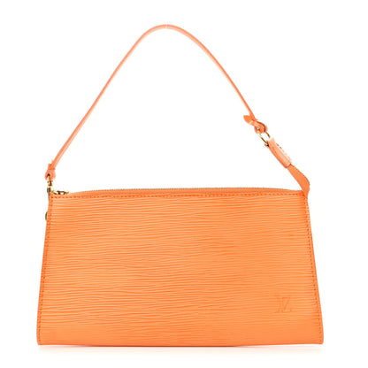 Louis Vuitton Epi Pochette Accessories 24 Mandarin 1 of 11