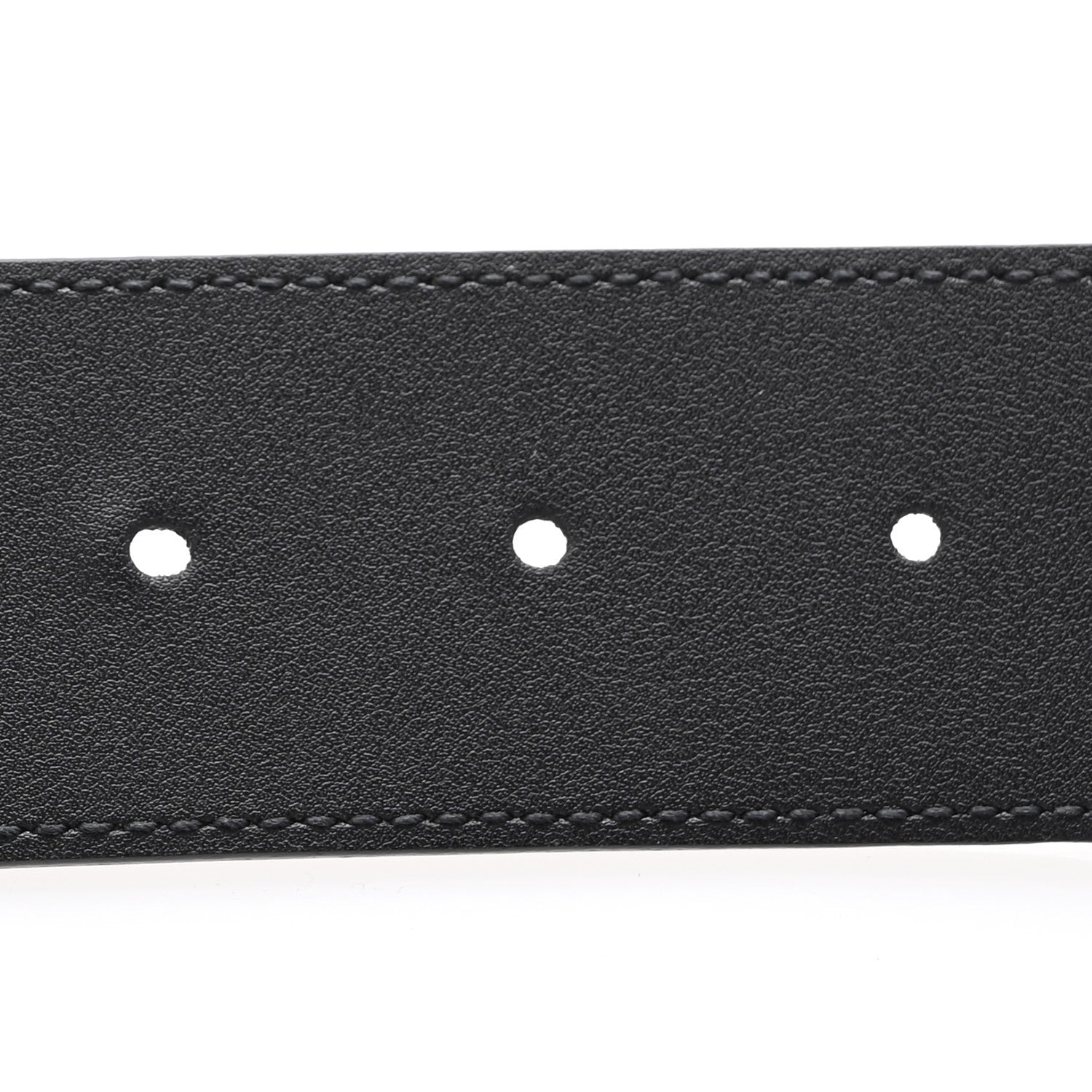 Gucci Moon Calfskin Pearl Double G 40mm Belt 90 36 Black Cream 4 of 11