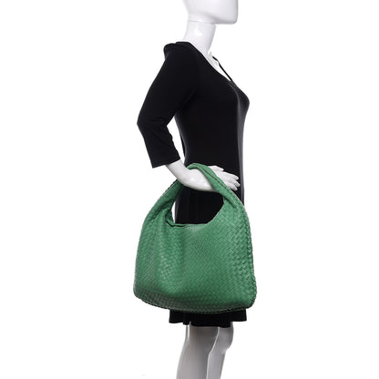 Bottega Veneta Nappa Intrecciato Large Veneta Hobo Mint Green 2 of 15