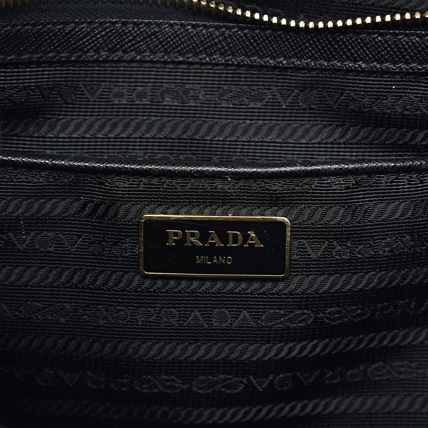 Saffiano Lux Large Tote Black