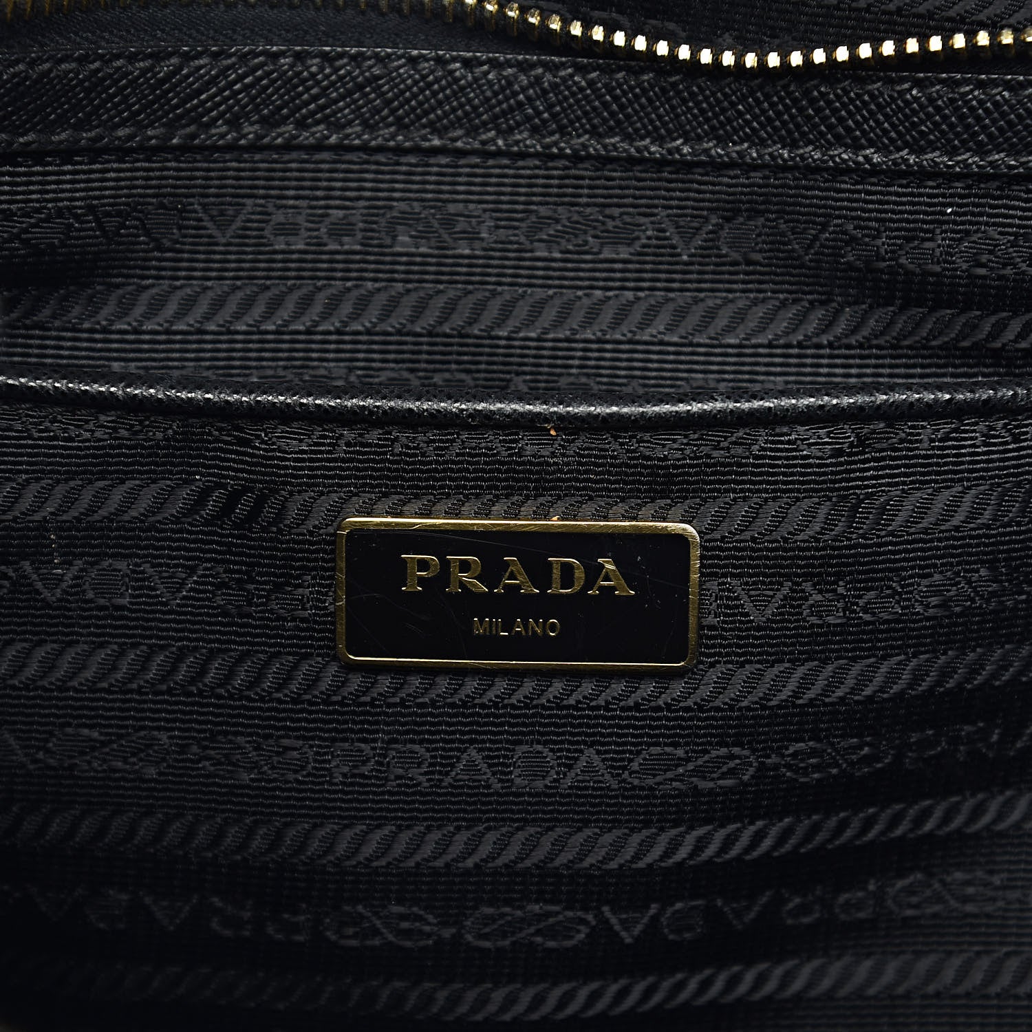 Prada Saffiano Lux Large Tote Black 6 of 17