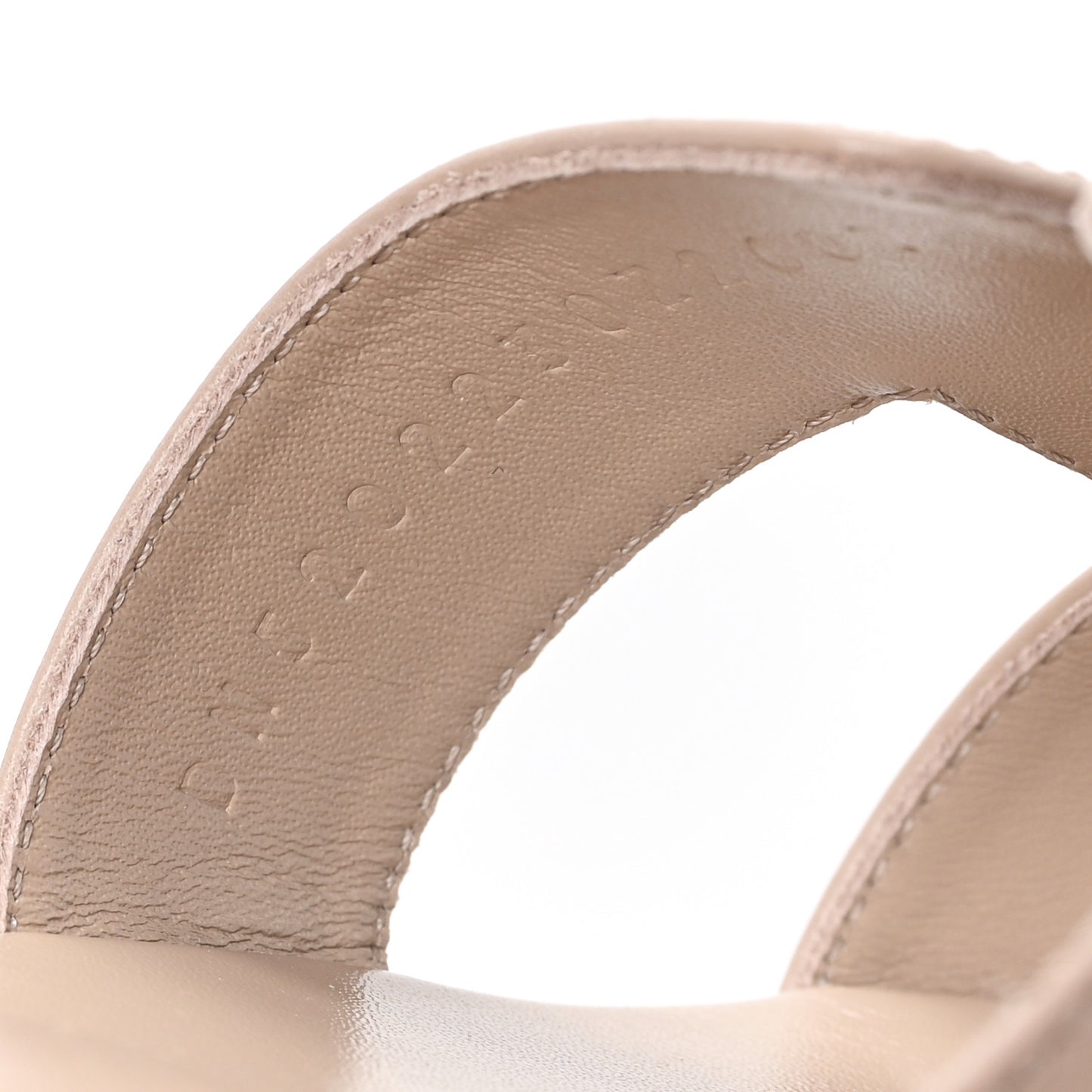 Box Calfskin Oran Sandals 39 Camel
