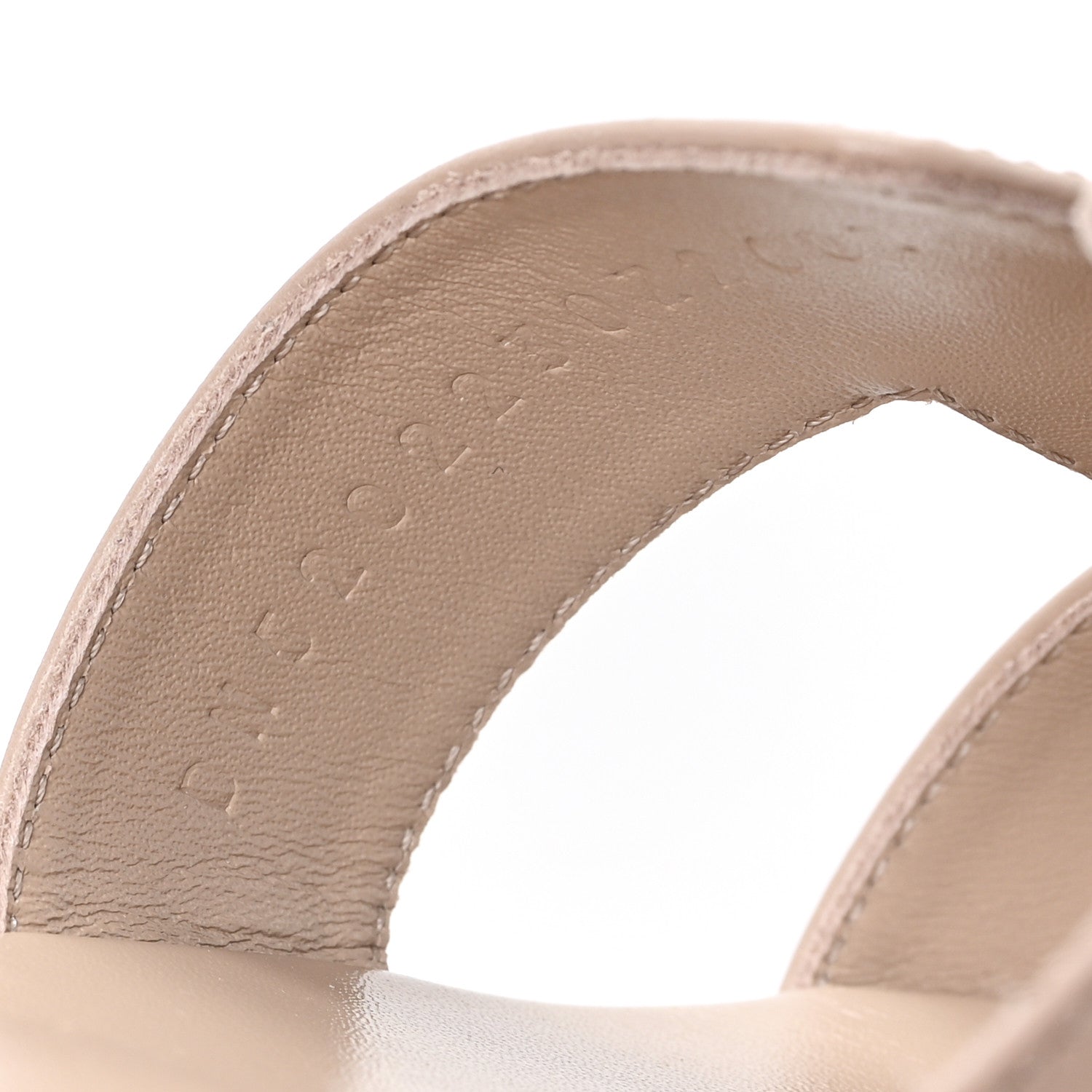 Hermes Box Calfskin Oran Sandals 39 Camel 9 of 10