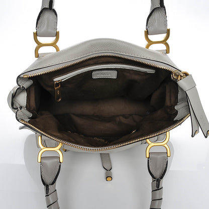 Chloe Calfskin Medium Marcie Satchel Dove 13 of 14