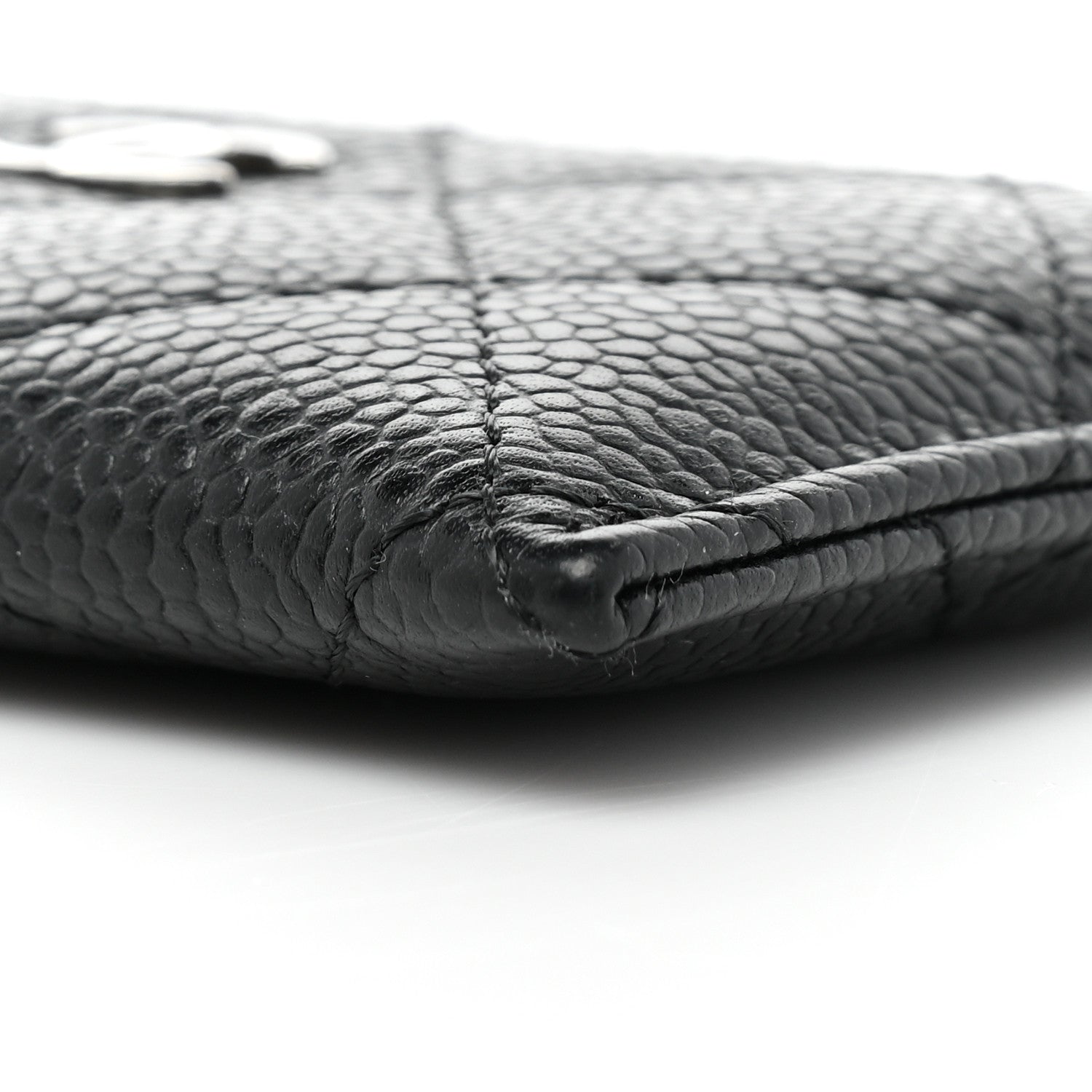 Chanel Caviar Quilted Card Holder Black 9 of 9
